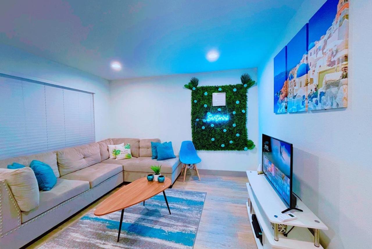 Modern Santorini Suite Houston Nrg Tmc Luxurious Walkable Εξωτερικό φωτογραφία