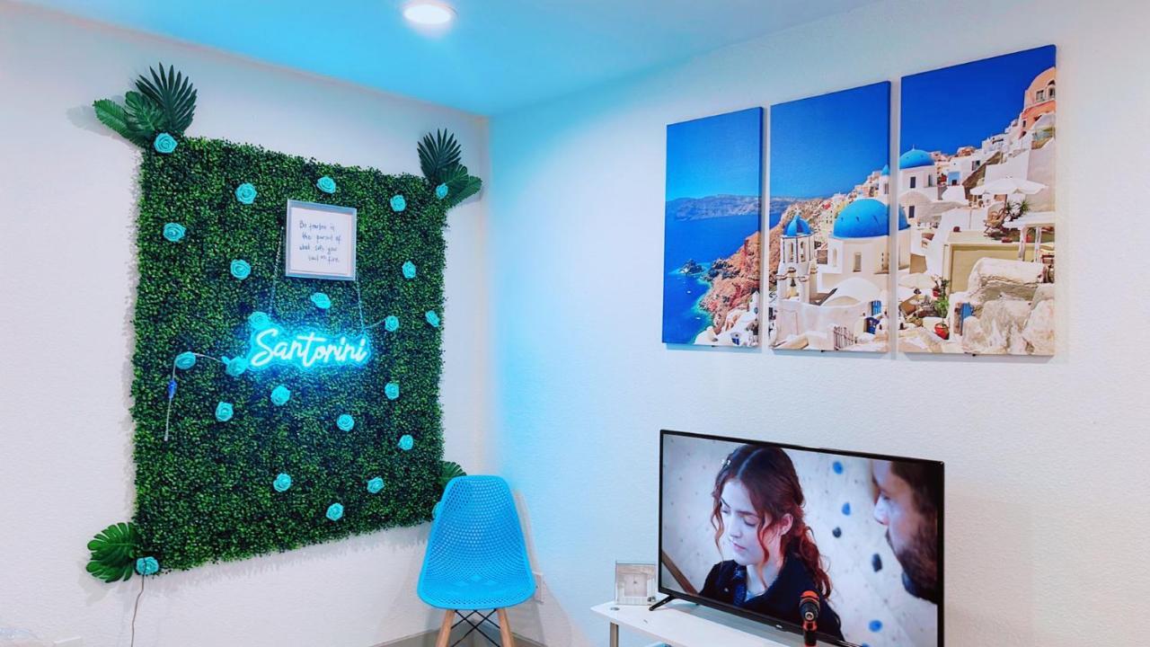 Modern Santorini Suite Houston Nrg Tmc Luxurious Walkable Εξωτερικό φωτογραφία