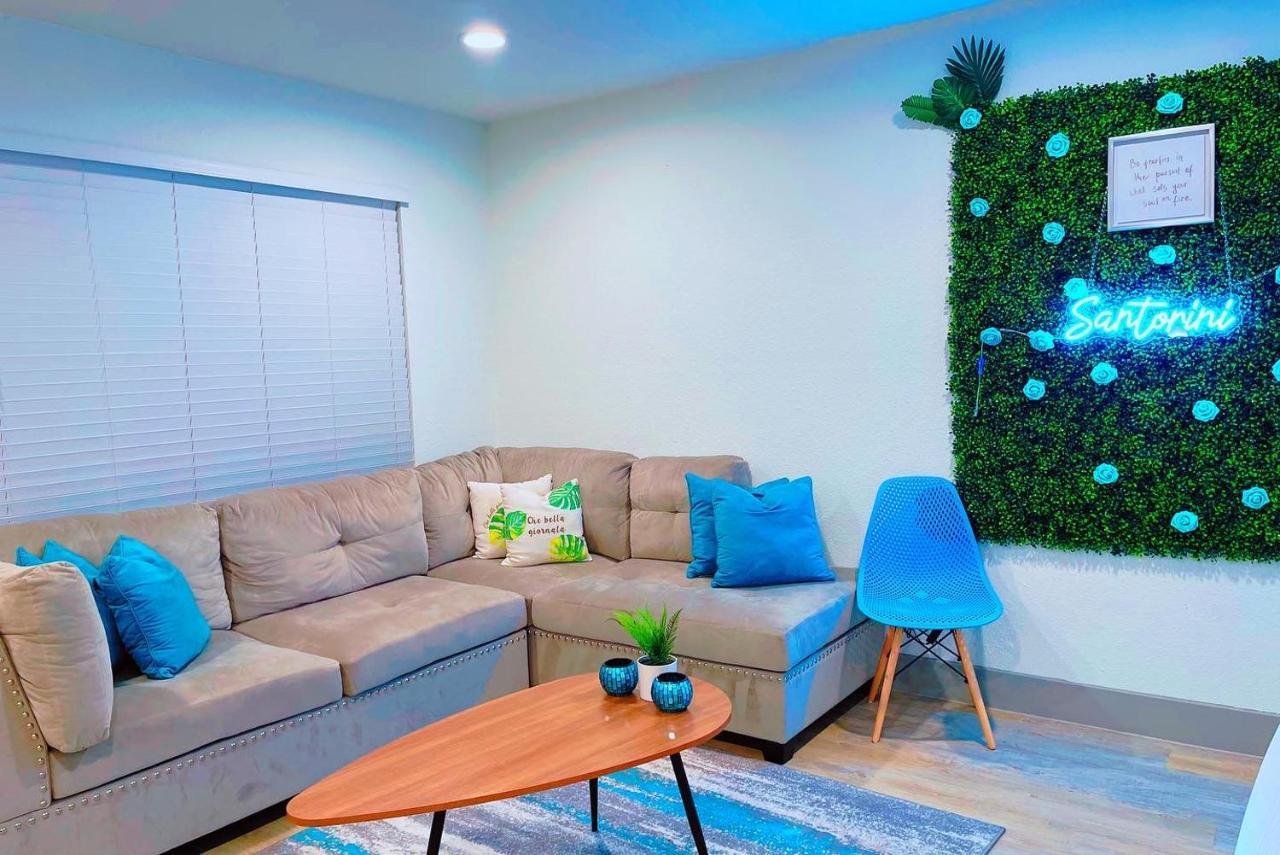 Modern Santorini Suite Houston Nrg Tmc Luxurious Walkable Εξωτερικό φωτογραφία
